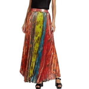 Alice + Olivia Maxi Colorful Skirt